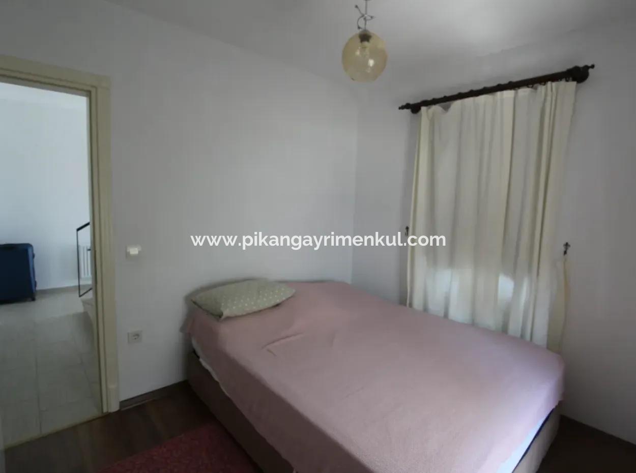 Dalyanda 500 M2 Müstakil Arsada Yüzme Havuzlu Eşyalı, Depreme Dayanıklı 4+1 Dubleks Satılık