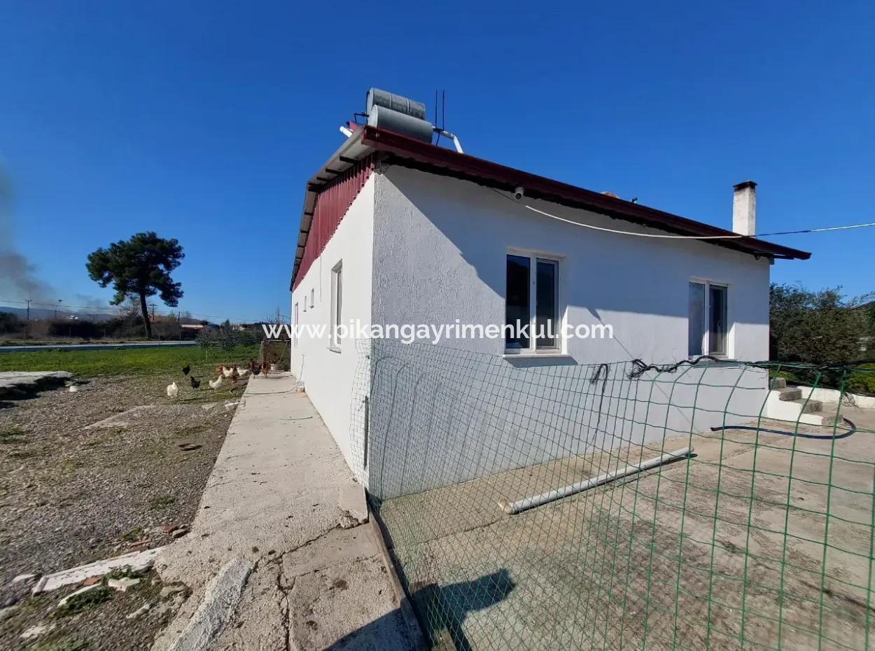 Ortaca Okçularda 700M2 Arazide, 100 M2 2+1 Müstakil Eşyasız Ev Kiralık