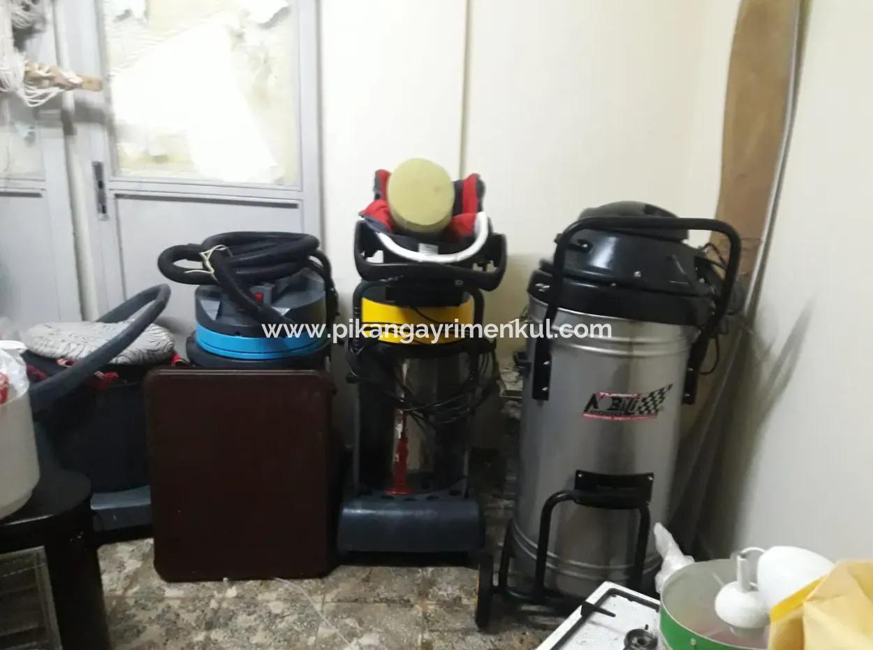 Ortaca Merkezde Devren Temizlik Dükkanı – Araç Takasına Açık