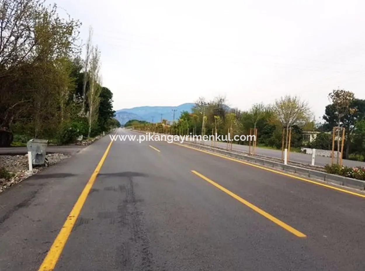 Muğla Ortaca Okçularda Dalyan Anayoluna Sıfır Yatırıma Uygun 3 577 M2 Arazi Satılık