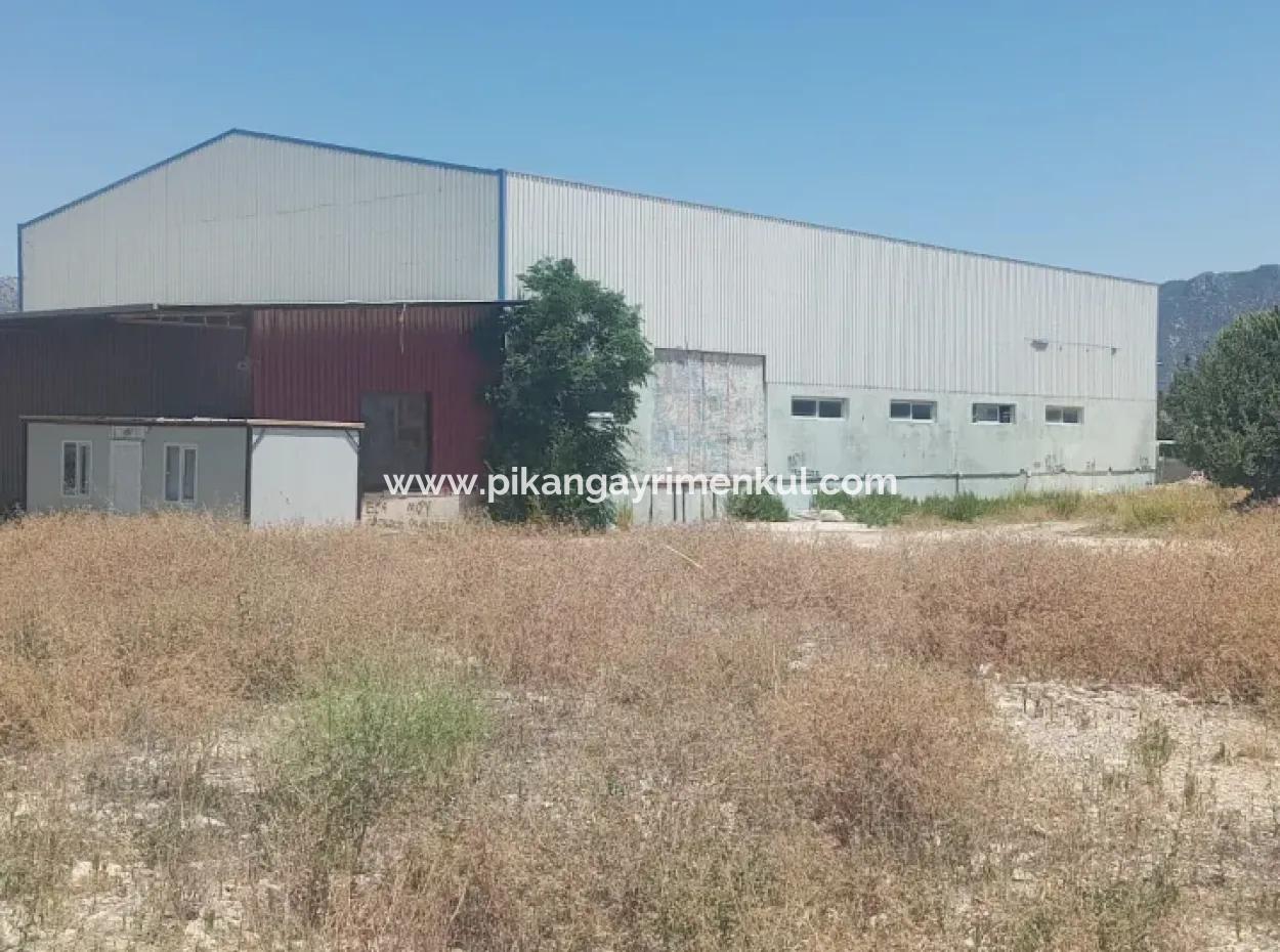 Antakya,  Defne, Subaşı  Da 1650 M2 Müstakil Arsada 1 270 Kapalı Alanı Olan Kelepir Fabrika Binası Satılık
