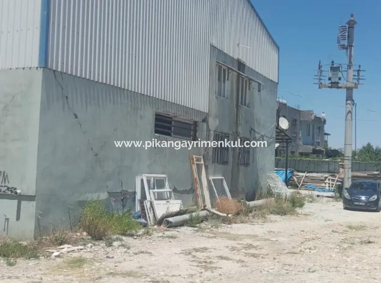 Antakya,  Defne, Subaşı  Da 1650 M2 Müstakil Arsada 1 270 Kapalı Alanı Olan Kelepir Fabrika Binası Satılık