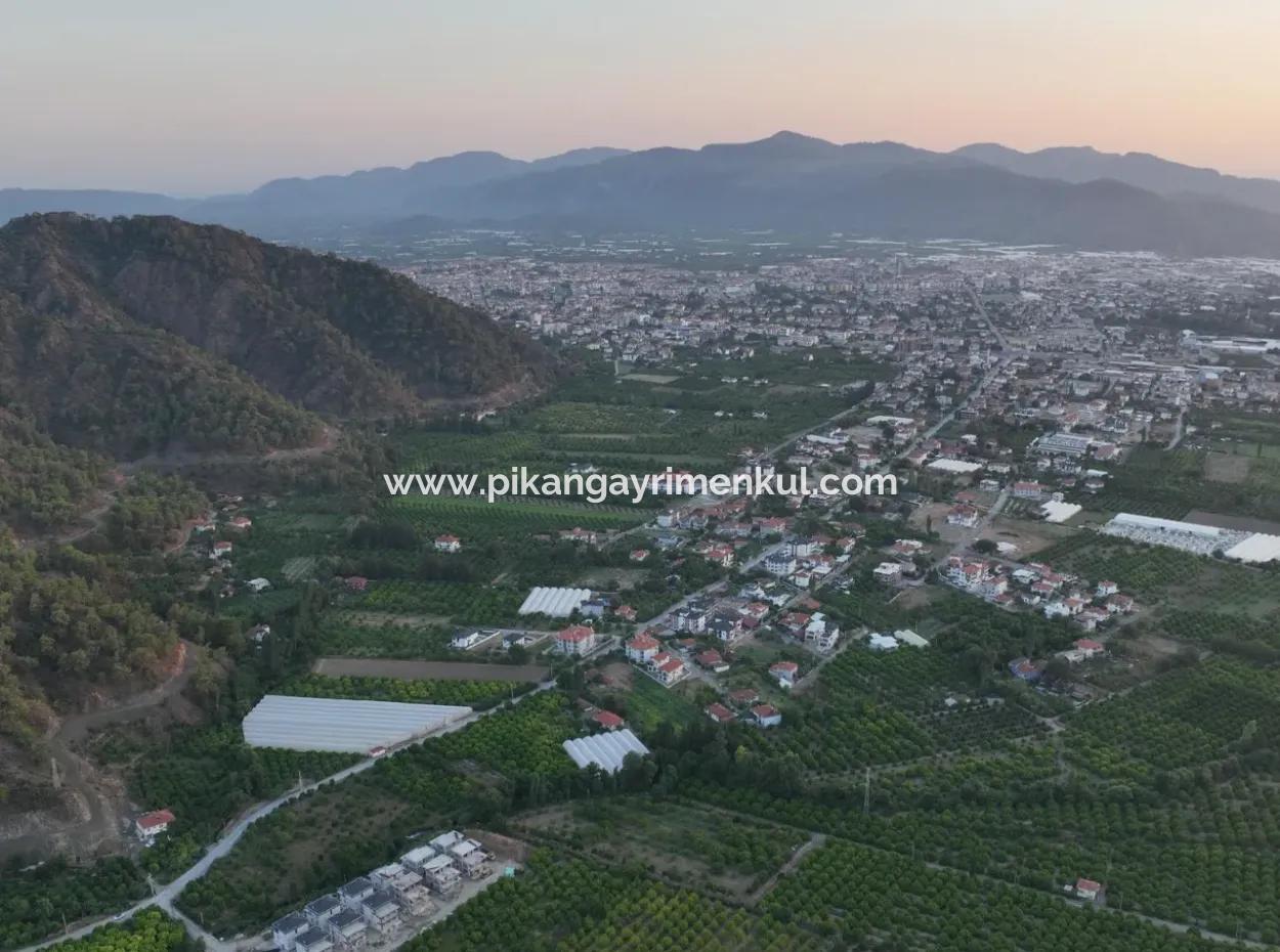 Ortaca Çaylı’da 150 M² İnşaat Hakkı Olan Müstakil 5.000 M² Limon Bahçesi Satılık Veya Takas