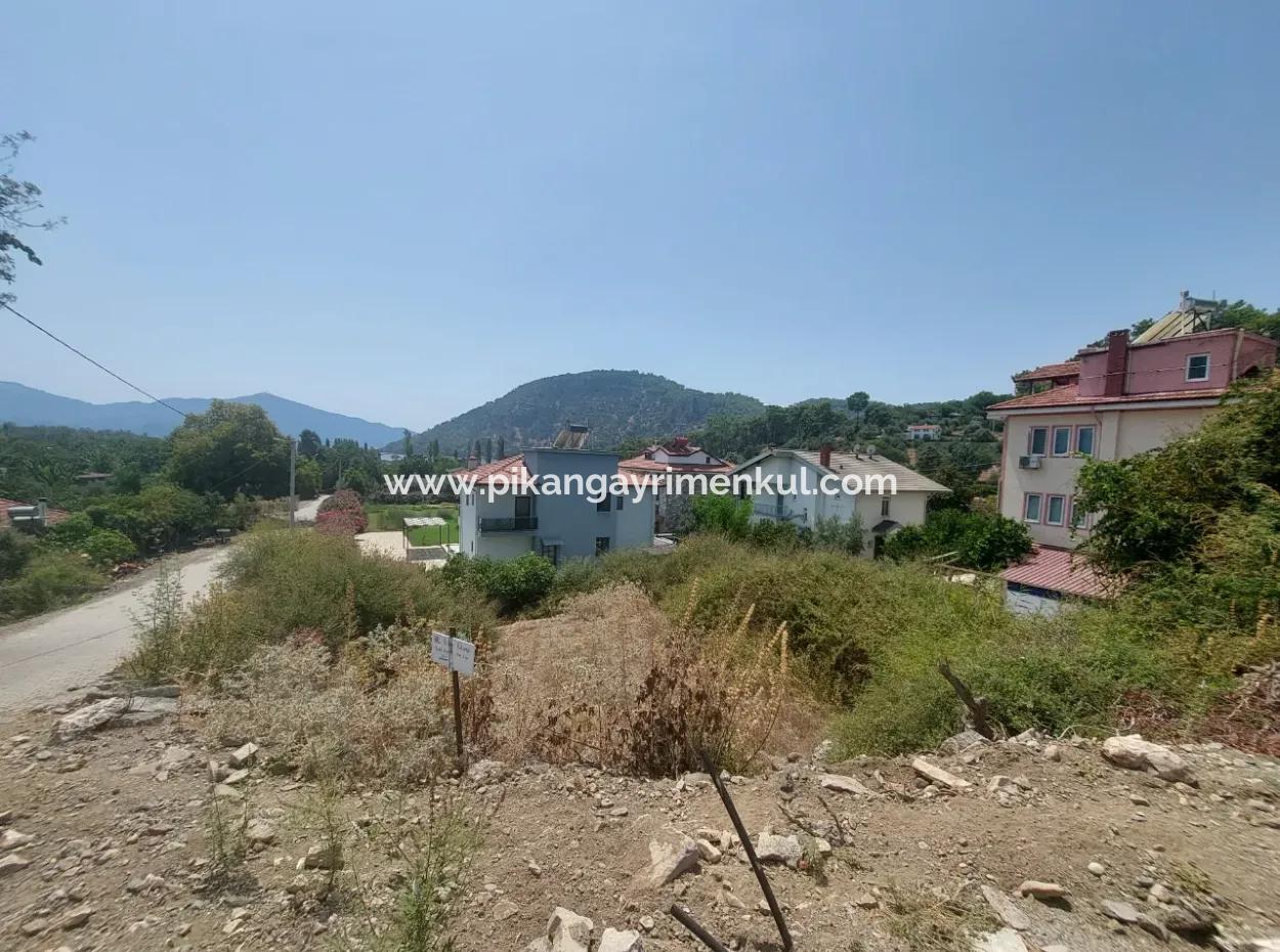 Köyceğiz Çandır Organik Köyde Göl Manzaralı Konut İmarlı Arsa Satılık