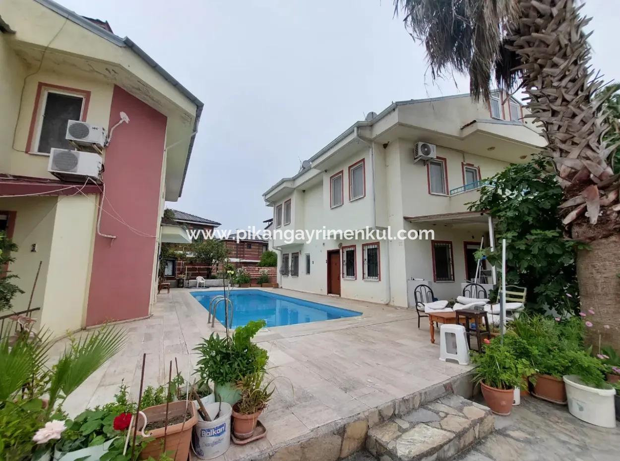 Mugla Dalyan Yüzme Havuzlu Sitede 2+1 Çatı Dubleks Satılık