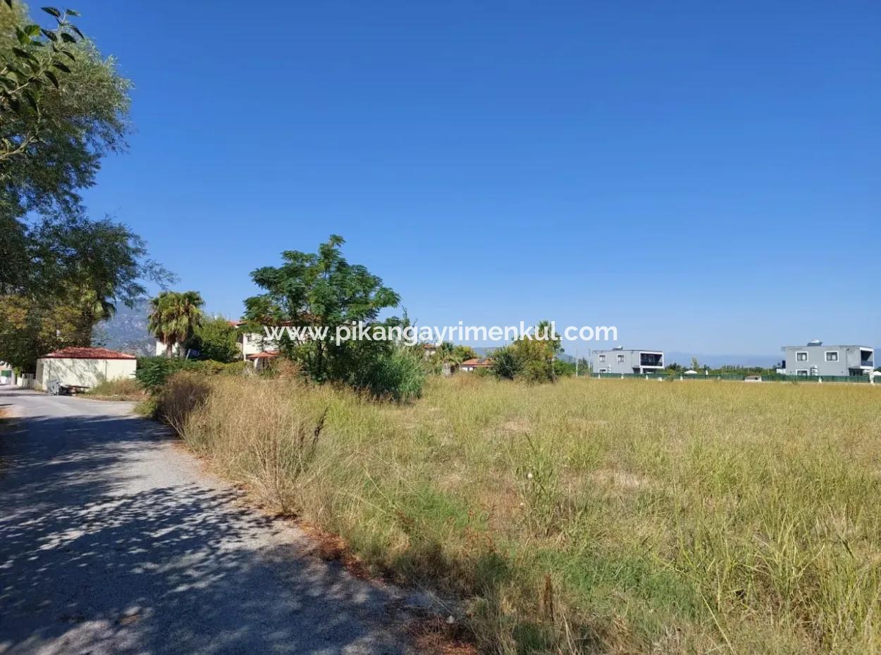 Ortaca Okçularda 500 M2 Müstakil Tapulu İmar Planı İçindeki Arsa Satılık