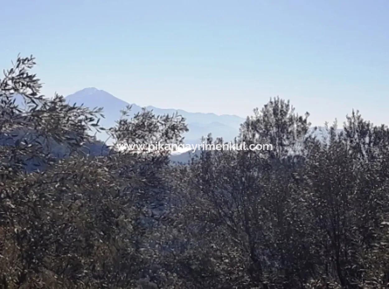 Göcek Gökçeovacıkta Satılık Deniz Manzaralı Arazi