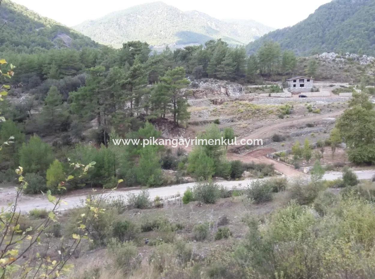 Fethiye Kızılbel De Satılık 937 M2 İmarlı Arsa