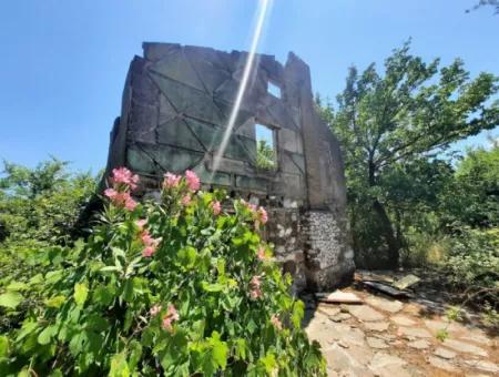 Köyceğiz Toparlarda Satılık 20,208 M2 Müstakil Arazi Ve Eski Taş Ev