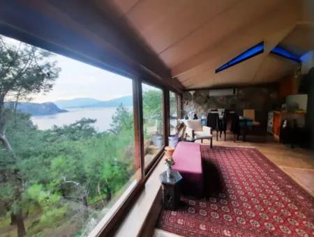Muğla Ortaca Gökbelde Ful Deniz Ve Göl Manzaralı Otel Satılık