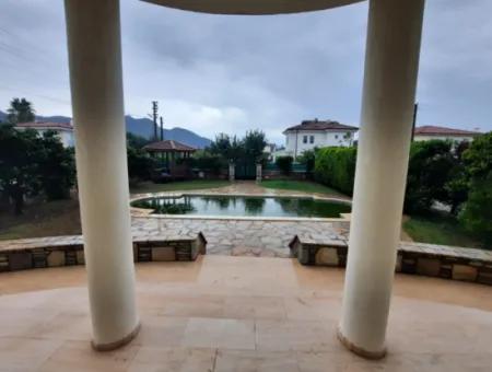 Dalyanda Müstakil 500 M2 Arsada 150 M2 4+1 Eşyalı Dubleks Yıllık Kiralık