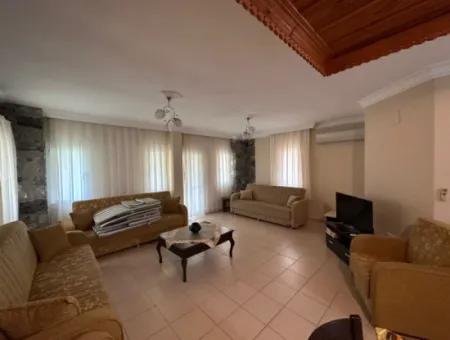 Muğla Dalyan Da 6 Villalık Sitede 3+1  Bağımsız  Eşyalı Taş Villa Kiralık