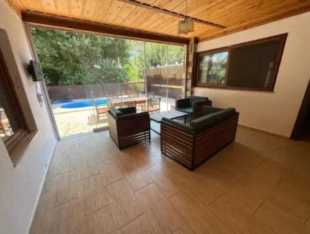 ???? Muğla Ortaca Dalyan'da Kiralık Restaurant Ve 3+1 Havuzlu Müstakil Ev