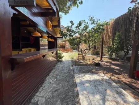 ???? Muğla Ortaca Dalyan'da Kiralık Restaurant Ve 3+1 Havuzlu Müstakil Ev
