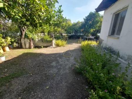 Köyceğiz Çandır Dalyan Kanalına Sıfır 865 M2 Ev Ve Restaurant  Satılık