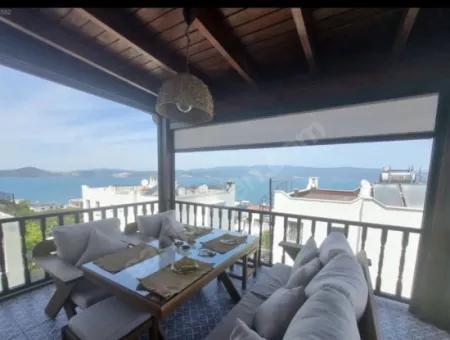 Milas Boğaziçi'nde  Deniz Manzaralı 3+1 Dubleks Acil Satılık