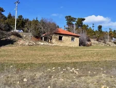 Çameli Gökçeyakada Satılık Veya Takas Taş Ev Ve Arazisi